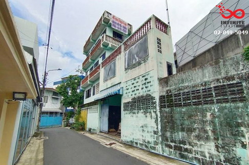 ขายอาคารพาณิชย์ 4 ชั้น 22 ตร.ว. พระราม 4 ตรอกฉลองกรุง บางรัก ใกล้ MRT หัวลำโพง