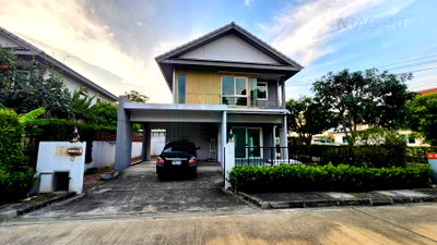 บ้านเดี่ยวให้เช่า : 📌 ให้เช่าบ้านเดี่ยว 2 ชั้น วิลเลจจิโอ พระราม 2 3 ห้องนอน 2 ห้องน้ำ