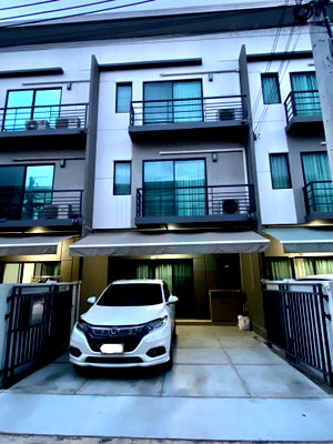 ขายทาวน์โฮม : 📌 ขายทาวน์โฮมโครงการ บ้านกลางเมือง ราชพฤกษ์-พระราม 5 3 ชั้น 3 ห้องนอน 3 ห้องน้ำ