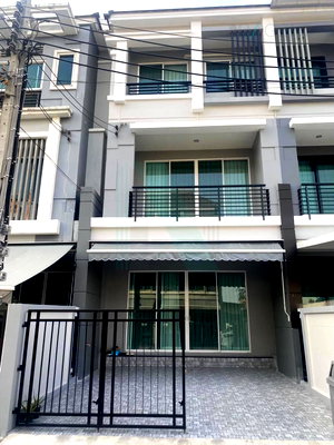 Townhouses for sale Bangkok : 📌 For Sell Town house BAAN KLANG MUANG RAMA9-RAMKHMAHAENG 3-story 3 bedroom 3 bathroom