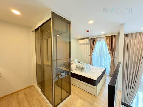 🔺 For Rent Condo ESQUE SUKHUMVIT 101/1 Building 1, Floor 7,Duplex 2 bed room, Room size 44 sqm