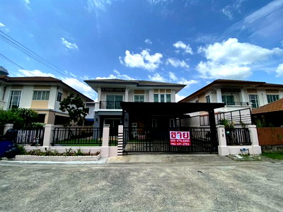บ้านเดี่ยว ลำลูกกา ปทุมธานี : ขาย บ้านเดี่ยว พฤกษาวิลเลจ1.(พรีวิลเลจ) 3ห้องนอน 2ห้องน้ำ 54 ตร.ว. เครื่องใช้ไฟฟ้าครบ