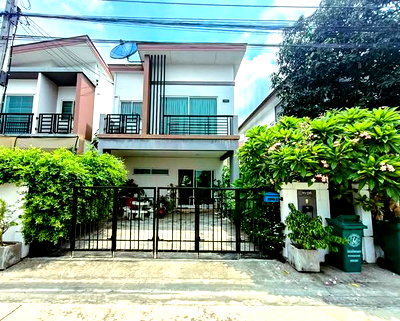 บ้านเดี่ยว วิทยาลัยนานาชาติราฟเฟิลส์ : 📌 ขายบ้านแฝด โครงการ เนเชอร่า บางนา กม.5 2 ชั้น 3 ห้องนอน 2 ห้องน้ำ