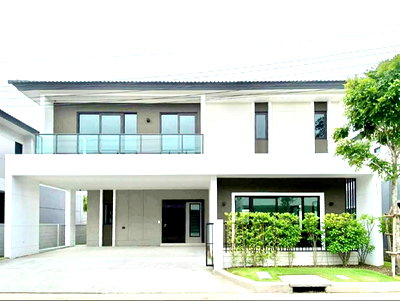 เช่าบ้านเดี่ยว ม.ราชพฤกษ์ : ให้เช่าบ้าน Centro ราชพฤกษ์ – สวนผัก 2 ถนนบางกรวย-จงถนอม เขตบางกรวย