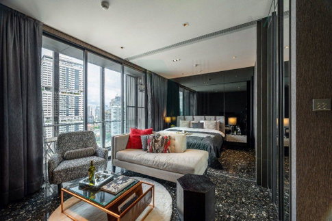 📌 For Rent Condo BEATNIQ SUKHUMVIT 32 Building 1, Floor 25,1 bed room, Room size 40.00 sqm