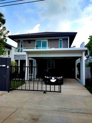 บ้านเดี่ยว สนามบินสุวรรณภูมิ : 📌 ขายบ้านเดี่ยว โครงการ มัณฑนา มอเตอร์เวย์ - กรุงเทพกรีฑาตัดใหม่ 2 ชั้น 3 ห้องนอน 3 ห้องน้ำ