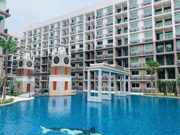รูป ปล่อยเช่าคอนโด อาคาเดีย บีช คอนติเนนทอล พัทยา วิวสระ ห้องสวย ตกแต่งพร้อมเข้าอยู่ - รูปที่ 10/19
