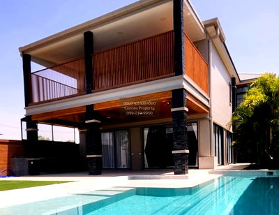 Houses for rent Chonburi : For Rent House , The Shades Villas - Pattaya , Pong , Bang Lamung , Chon Buri , CX-161025 ✅ Live chat with us ADD LINE @connexproperty ✅