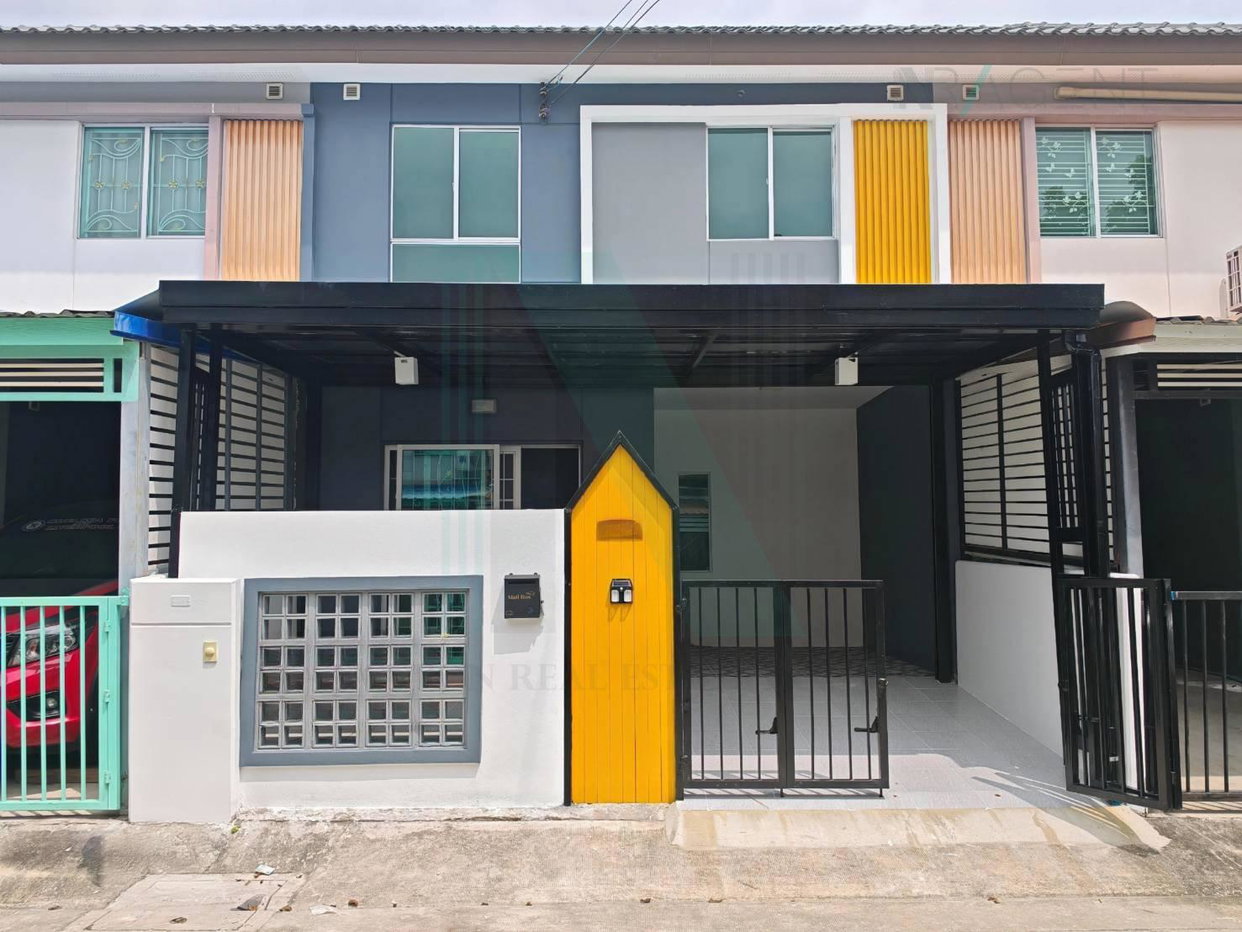 รูป 📌 ขายทาวน์เฮาส์ โครงการ บ้านพฤกษา 106 บางปู-ตำหรุ 2 ชั้น 3 ห้องนอน 2 ห้องน้ำ - รูปที่ 1/8