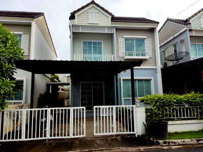 Townhouses for sale Suwannaphum International Airport : 📌 For Sell Town house THE VILLAGE BANGNA - WONGWAEN 2 2-story 3 bedroom 2 bathroom