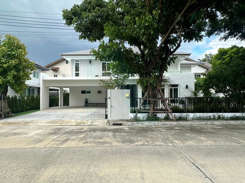 📌 ให้เช่าบ้านเดี่ยว 2 ชั้น มัณฑนา 2 บางนา กม.7 4 ห้องนอน 5 ห้องน้ำ