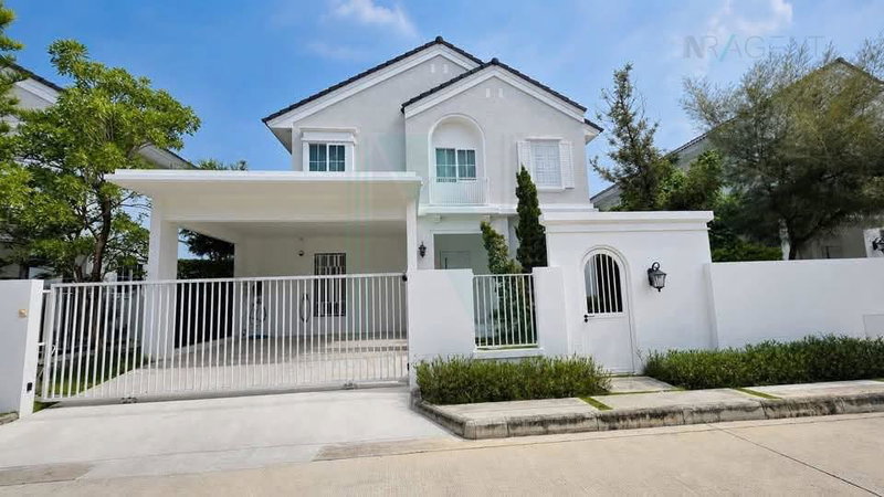 บ้านเดี่ยวให้เช่า : 📌 ให้เช่าบ้านเดี่ยว 2 ชั้น ชัยพฤกษ์ บางนา กม.15 3 ห้องนอน 4 ห้องน้ำ