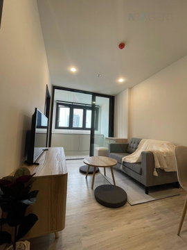 ให้เช่าคอนโด เอ็กซ์ที ห้วยขวาง อาคาร B ชั้น 11 1 ห้องนอน ขนาด 35 ตรม ใกล้ The Street รัชดา