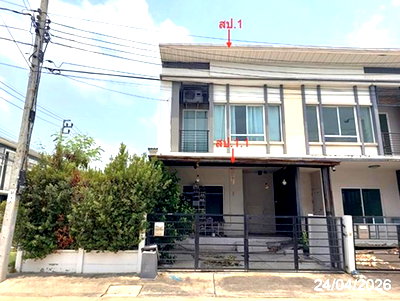Townhouses for sale วิทยาลัยเทคนิคปทุมธานี : TOWN HOUSE 28.2 Sq.w. Pak Kret Nonthaburi for 3.1M