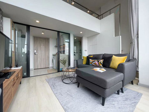 ให้เช่าคอนโด ไนท์บริดจ์ ไพร์ม สาทร อาคาร 1 ชั้น 32 Duplex ขนาด 39 ตรม ใกล้ Empire Tower