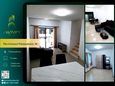 บ้านเดี่ยวให้เช่า : ST14093 - The Connect Pattanakarn 38 : Pattanakarn
