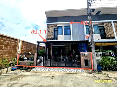 ทาวน์โฮม ลำลูกกา ปทุมธานี : ทาวน์เฮ้าส์ 28.5 ตร.วา คาซ่าซิตี้ วงแหวน-ลำลูกกา 2 ลำลูกกา ปทุมธานี 3M