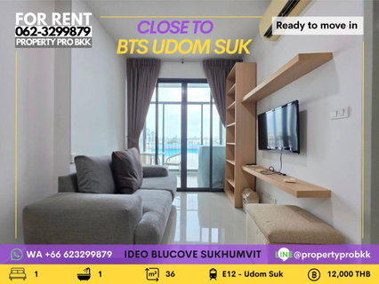 รูปภาพ 🌟🌟 ให้เช่า | Ideo BluCove Sukhumvit 🏡 1 ห้องนอน | 36 ตร.ม. | เพียง 12,000 บาท/เดือน