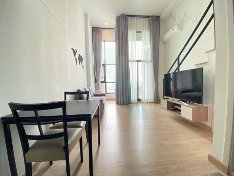 🔺 For Rent Condo KNIGHTSBRIDGE DUPLEX TIWANON Building 1, Floor 16,Duplex, Room size 29.00 sqm