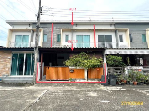 ทาวน์เฮ้าส์ 18.2 ตร.วา เดอะคอนเนค อ่อนนุช 2 เขตประเวศ กรุงเทพมหานคร 2.4M