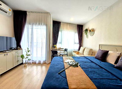 Condos for rent : For Rent Condo LIFE RAMA 4 - ASOKE Building 1, Floor 15,Studio, Room size 27 sqm