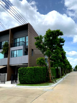 Townhouses for rent Nonthaburi : For Rent Townhouse/Townhome  , Baan Klang Muang Ratchaphruek , corner unit , wide frontage , Mahasawat , Bang Kruai , Nonthaburi , CX-167739 ✅ Live chat with us ADD LINE @connexproperty ✅