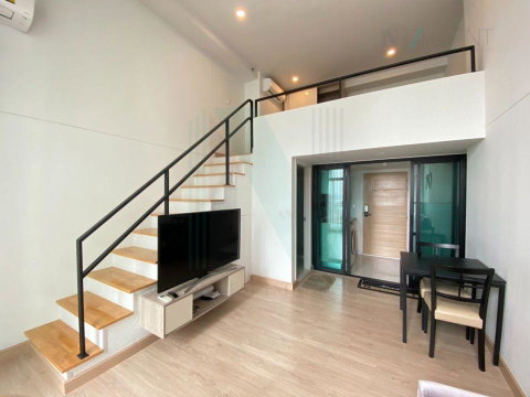 📌 For Rent Condo KNIGHTSBRIDGE DUPLEX TIWANON Building 1, Floor 16,Duplex, Room size 29.00 sqm