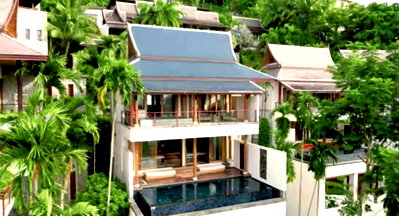 ขายบ้านเดี่ยว : ขายด่วน วิลล่าหรูทรงไทย วิวอ่าวบางเทา หาดสุรินทร์ ภูเก็ต