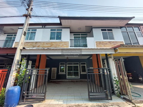 For Sale Townhouse/Townhome  , Thrap Rung Ruang City 2 , wide frontage , Ban Kao , Phan Thong , Chon Buri , CX-120193 ✅ Live chat with us ADD LINE @connexproperty ✅