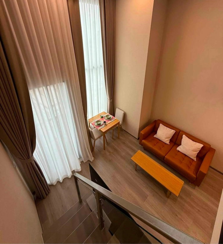 รูป ✨Duplex 1 Bedroom Unit For Rent @ KnightsBridge Space Rama 4 ✨ 🏡 - รูปที่ 4/8