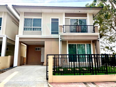 บ้านเดี่ยวให้เช่า : ให้เช่าบ้านเดี่ยว 2 ชั้น ภัสสร ไพรด์ ปิ่นเกล้า-วงแหวน 3 ห้องนอน 2 ห้องน้ำ