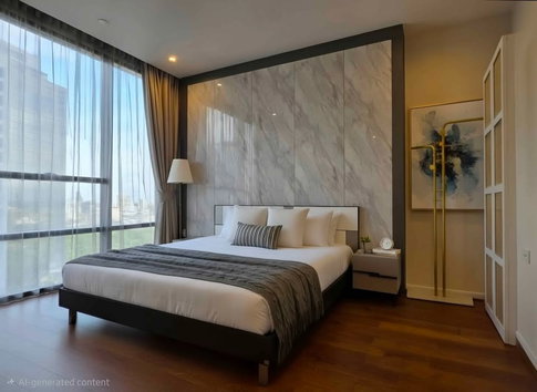 P-55961 Condo For Rent Floor 23 The Bangkok Sathorn (1 Bedroom) Near BTS Surasak Line ID: @easythaihome 085-592-2897