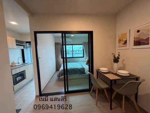 คอนโดมีนวนคร อาคาร G ใหม่ | 23.47 ตร.ม. | 1.39 ล้านบาท | พร้อมอยู่ + ทอง 100,000 บาท