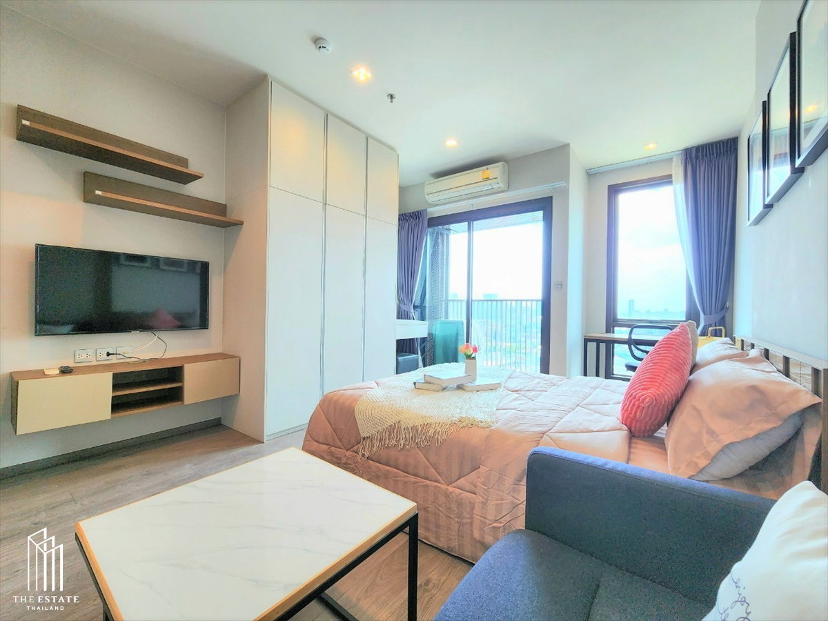 For rent Whizdom Avenue Ratchada-Ladprao อยู่ทิศเหนือ ตกแต่งครบ ได้รับการดูแลเป็นอย่างดี พร้อมอยู่ @15,000 Baht