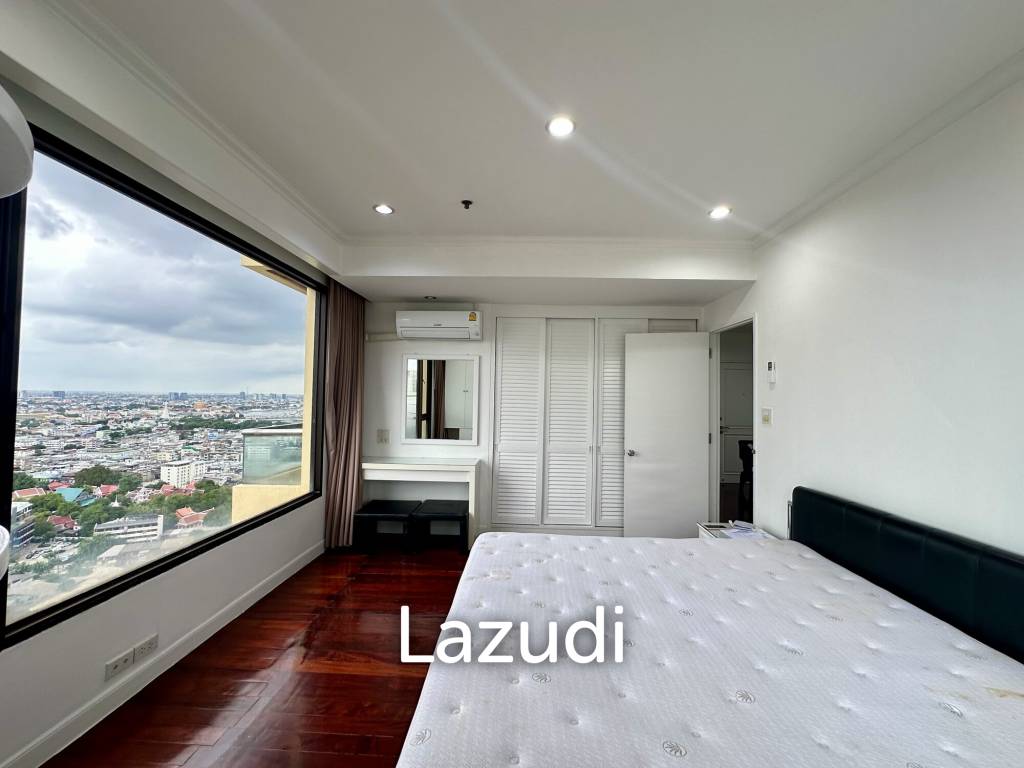 รูป 2 bed 1 bath 78 ตร.ม. ชั้นสูง วิวเมืองและแม่น้ำ ย่านคลองสาน - รูปที่ 10/15