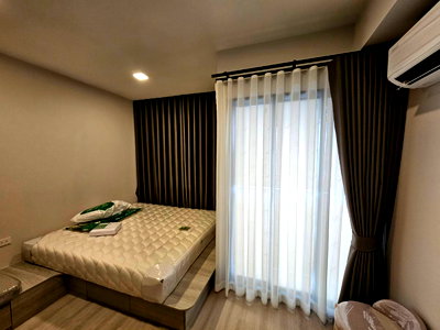 คอนโดให้เช่า : 🌟ห้องใหม่ พร้อมอยู่ ที่ COBE รัชดา - พระราม 9  ห้องสตูดิโอ 26 sq.m. พร้อมเฟอร์นิเจอร์ ใกล้ MRT ศูนย์วัฒนธรรม  15,900 บาท/เดือน