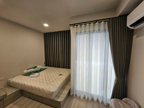 🌟 New Room & Ready to Move In | COBE Ratchada–Rama 9 | Furnished Studio 26 sq.m.| Near MRT Thailand Cultural Centre | THB 15,900/Month