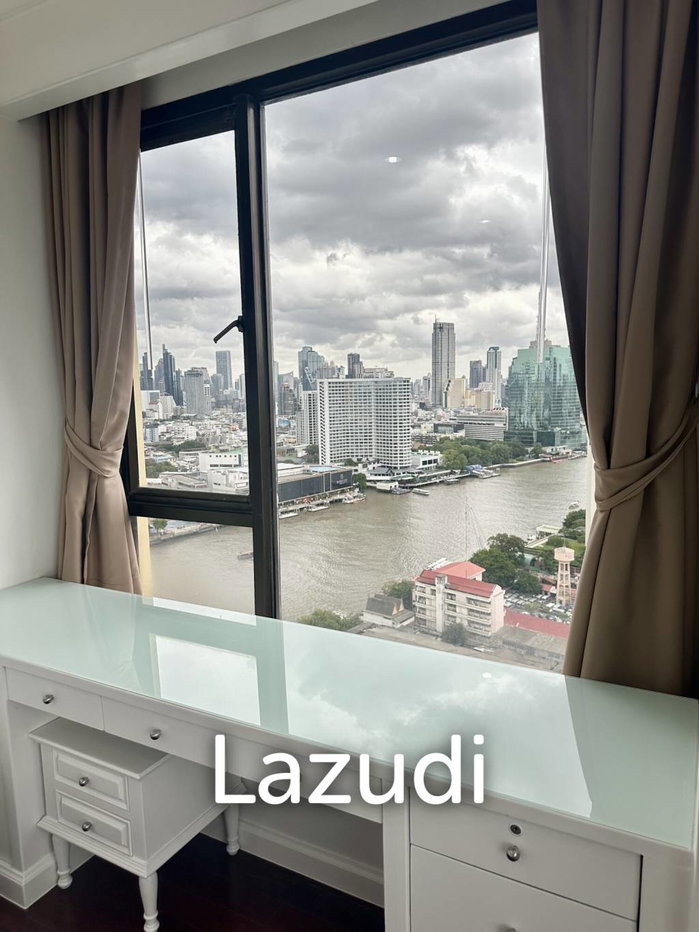 รูป 2 bed 1 bath 78 ตร.ม. ชั้นสูง วิวเมืองและแม่น้ำ ย่านคลองสาน - รูปที่ 9/15