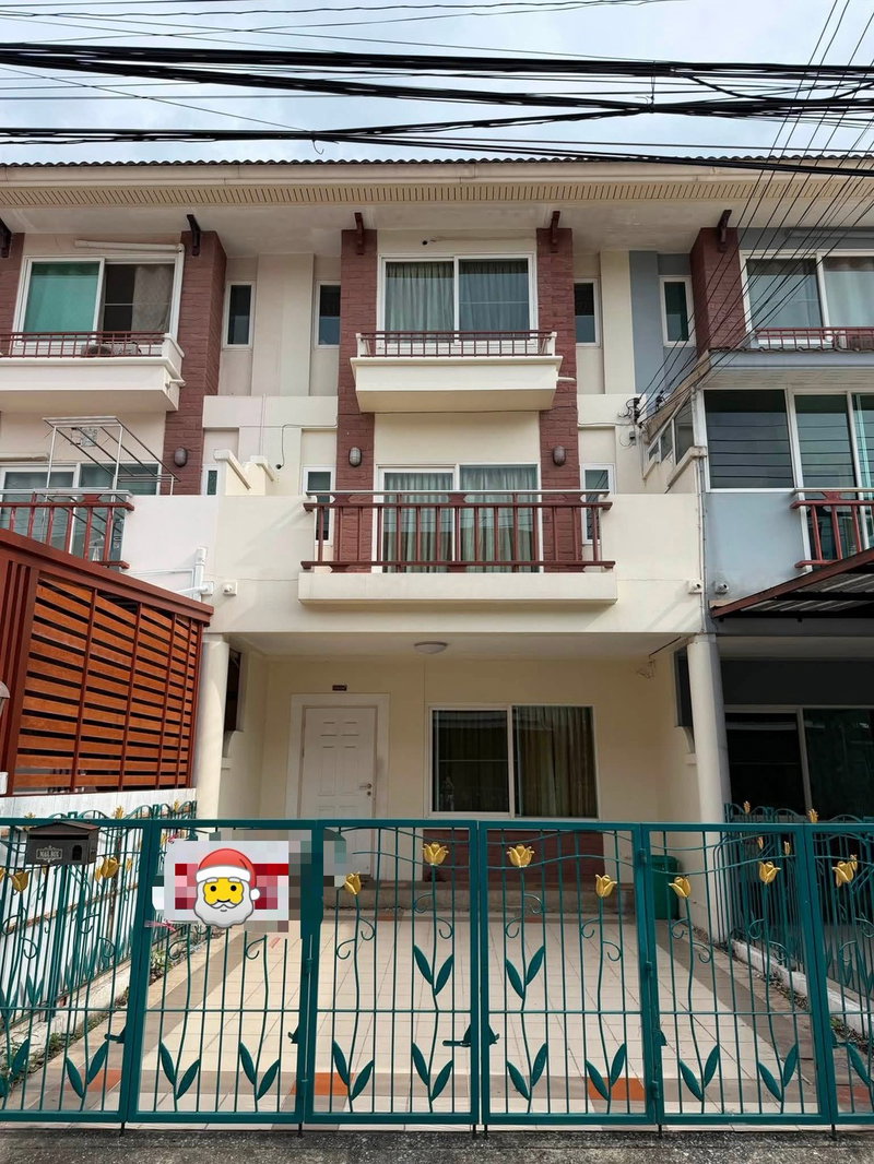 ทาวน์โฮมให้เช่า : 🏡✨ ให้เช่า Townhome 3 ชั้น Supalai Parkville Ramintra 23 4 ห้องนอน 3 ห้องน้ำ บ้านหลังใหญ่ ฟังก์ชันครบ