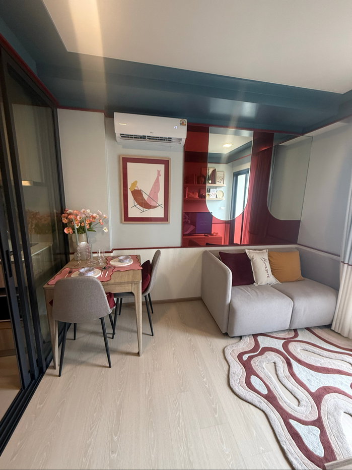 รูป ✨ The Base Rise ห้อง 1 Bedroom แต่งครบ พร้อมเข้าอยู่! 30 ตร.ม. | เริ่ม 3.29 ล้าน* - รูปที่ 4/10