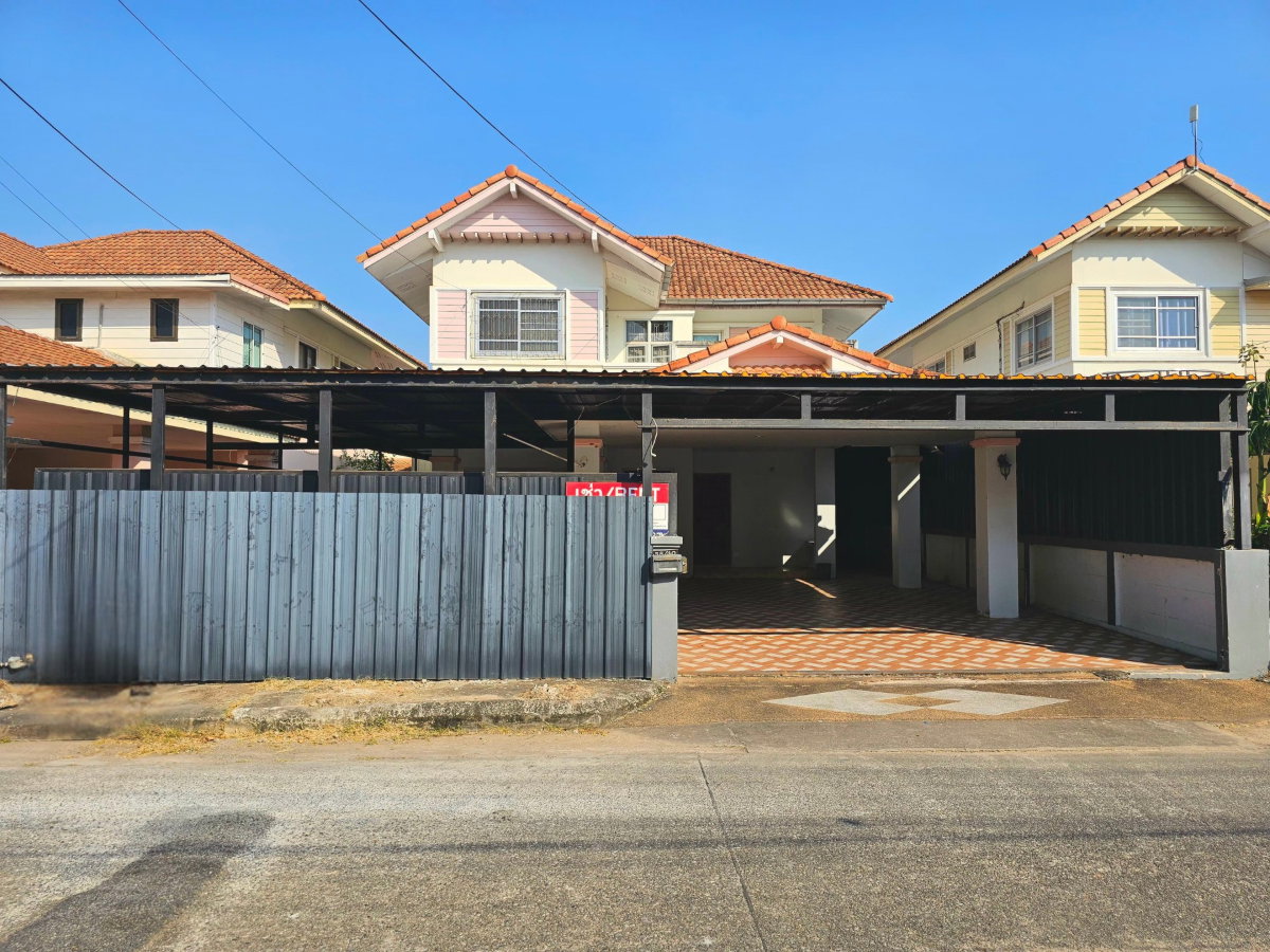 รูป [ขาย] บ้านเดี่ยว 2 ชั้น หมู่บ้านวราสิริ มิ่งเมือง ขอนแก่น ใกล้บึงแก่นนคร | 58 ตร.วา 3 นอน 3 น้ำ ค่าส่วนกลางถูก - รูปที่ 1/12