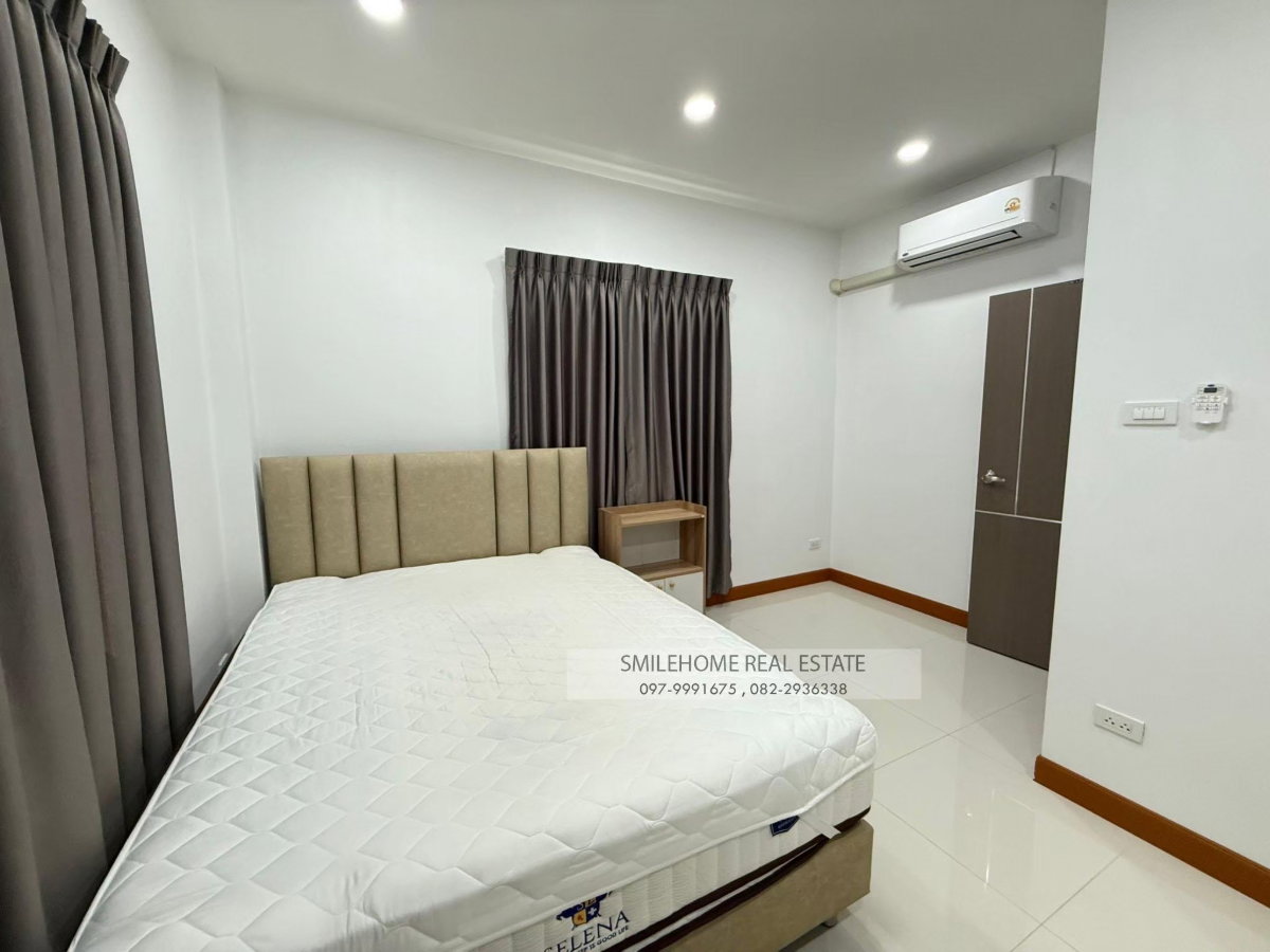 รูป **ด่วน** ปล่อยเช่าบ้านเดี่ยว  2ชั้น 3ห้องนอน 3ห้องน้ำ ขอดรถได้ 2-40คัน ห้องสวย  เฟอร์นิเจอร์ครบ - รูปที่ 9/15