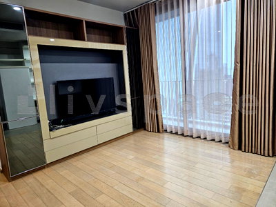 Condos for rent : ▚ L0RC4Mツ FOR RENT: Pyne By Sansiri 1 Bed 46sqm Newly Renovated High Floor 0m BTS Ratchathewi✨