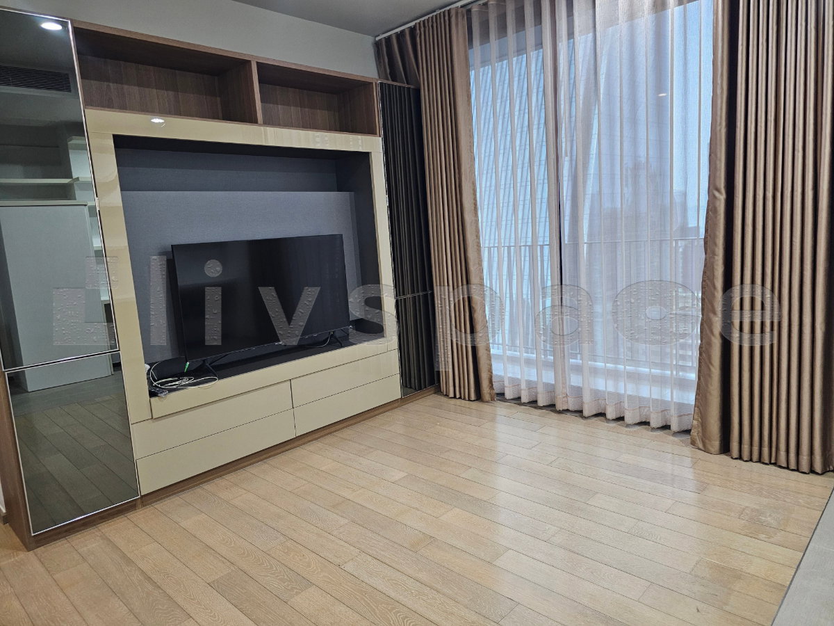รูป ▚ L0RC4Mツ ให้เช่า: Pyne By Sansiri 1 Bed 46ตร.ม. เพิ่งรีโนเวทใหม่ ชั้นสูง ติด BTS ราชเทวี 0 เมตร✨ - รูปที่ 1/10