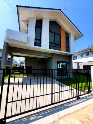 บ้านเดี่ยวให้เช่า : ให้เช่าบ้านเดี่ยว 2 ชั้น เพอร์เฟค พาร์ค กรุงเทพกรีฑา - รามคำแหง 3 ห้องนอน 3 ห้องน้ำ