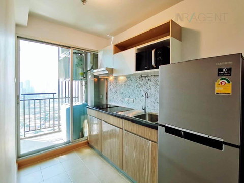 🎉 For Rent Condo SUPALAI VERANDA RAMA 9 Building A, Floor 28,1 bed room, Room size 42.00 sqm