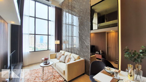 ห้องว่าง* ✅ ✅ ให้เช่า - Knightsbridge Prime Sathorn , Luxury Duplex 2 ห้องนอน พร้อมเข้าอยู่ ติดต่อไลน์ @bktasset หรือโทร 095-325-8928