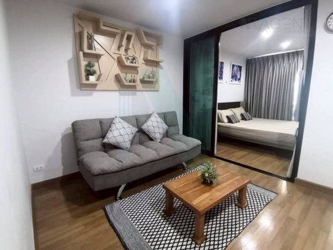 ให้เช่าคอนโด รีเจ้นท์ โฮม 18 แจ้งวัฒนะ-หลักสี่ อาคาร E ชั้น 7 1 ห้องนอน ขนาด 30.00 ตรม ใกล้ มหาลัยราชภัฏพระนคร