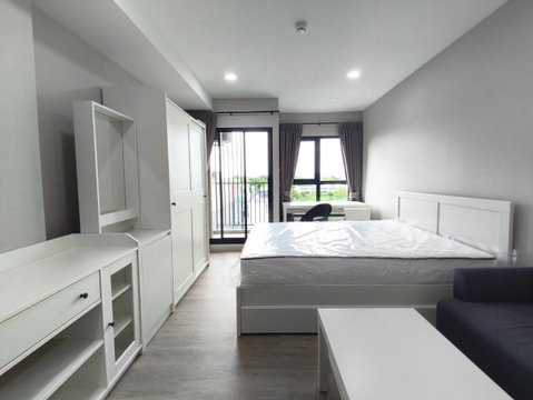 PFD-08936 Condo for rent, Supalai Sense Srinakarin, good location on Srinakarin Road, near MRT Yellow Line, Sri Udom Station & Suan Luang Rama 9.