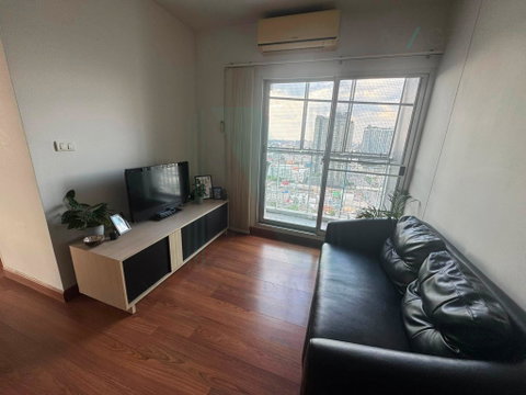 🔺 For Rent Condo THE PARKLAND RATCHADA - THAPRA Building 1, Floor 27,2 bed room, Room size 60 sqm